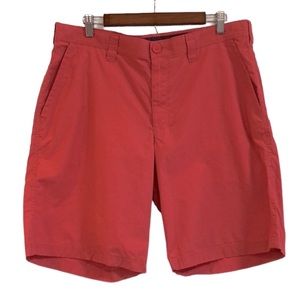 COLUMBIA SPORTSWEAR MENS SHORTS CORAL RED SIZE 36
